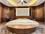 Giường ngủ gỗ óc chó anh Đức biệt thự Ninh Hiệp