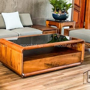 Bàn trà óc chó đẹp hiện đại