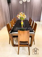 Bàn ăn gỗ óc chó đẹp