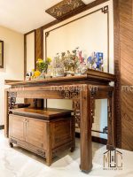 Bàn thờ gỗ óc chó