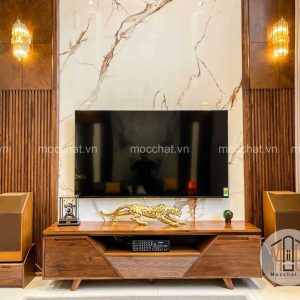 Kệ tivi gỗ óc chó hiện đại cao cấp