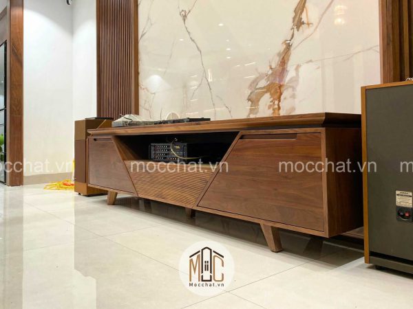 Kệ tivi gỗ óc chó đẹp