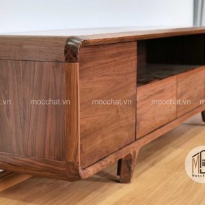 Kệ tivi gỗ óc chó đẹp cao cấp hiện đại