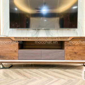 Kệ tivi óc chó hiện đại cao cấp