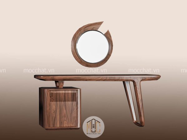 Bàn Phấn – Bàn Trang Điểm Gỗ Óc Chó Đẹp Cao Cấp Mã BPOC-08