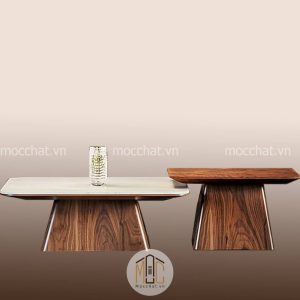 Bàn trà gỗ óc chó cao cấp hiện đại mã BTOC-14