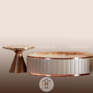 Bàn trà gỗ óc chó cao cấp hiện đại mã BTOC-15