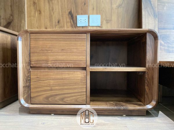 Tab đầu giường gỗ óc chó