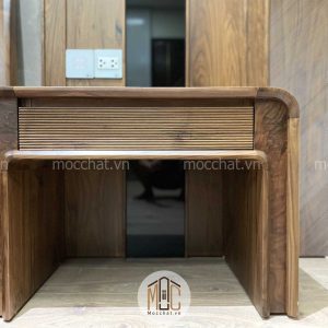Tab đầu giường gỗ óc chó