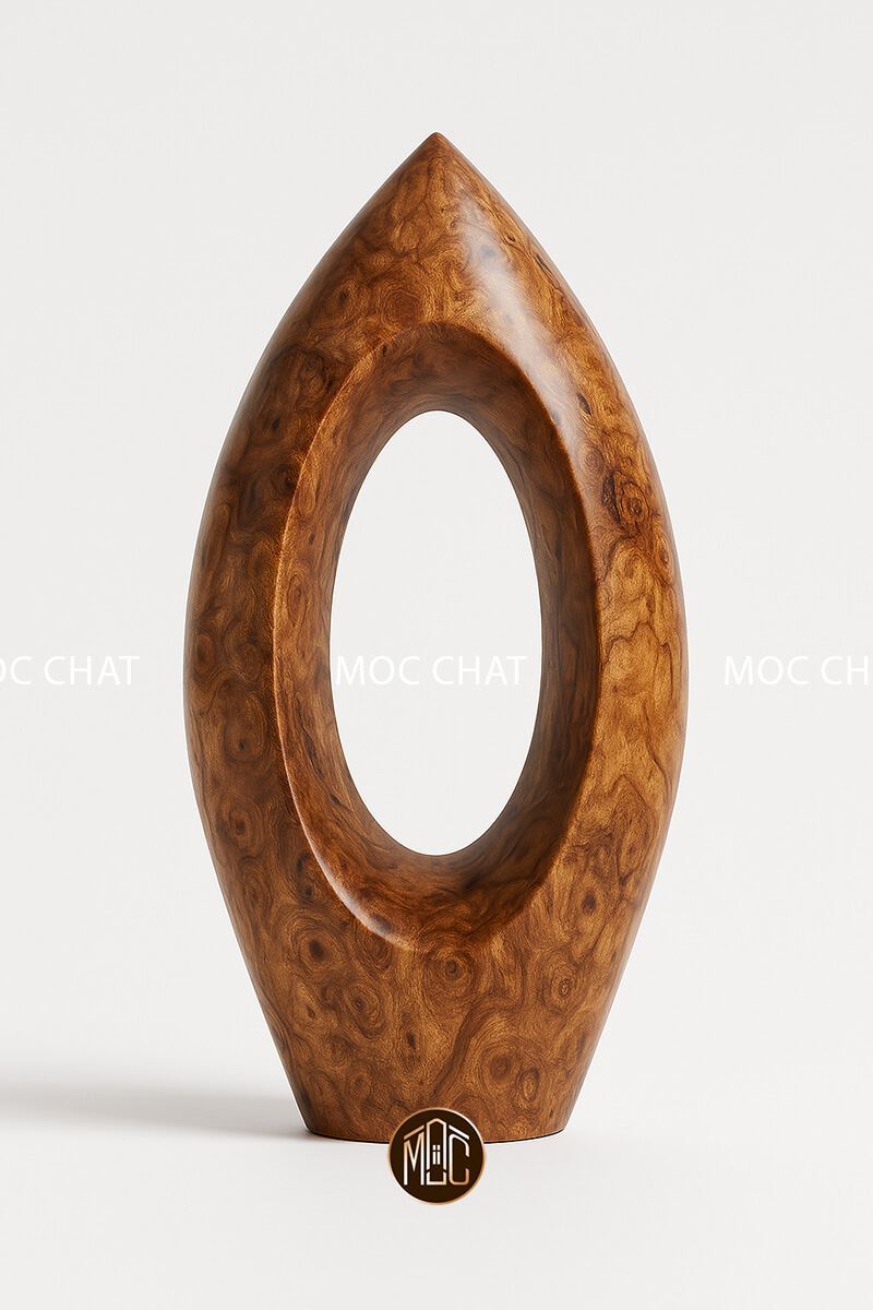 Ứng dụng gỗ nu óc chó làm nội thất trang trí nghệ thuật