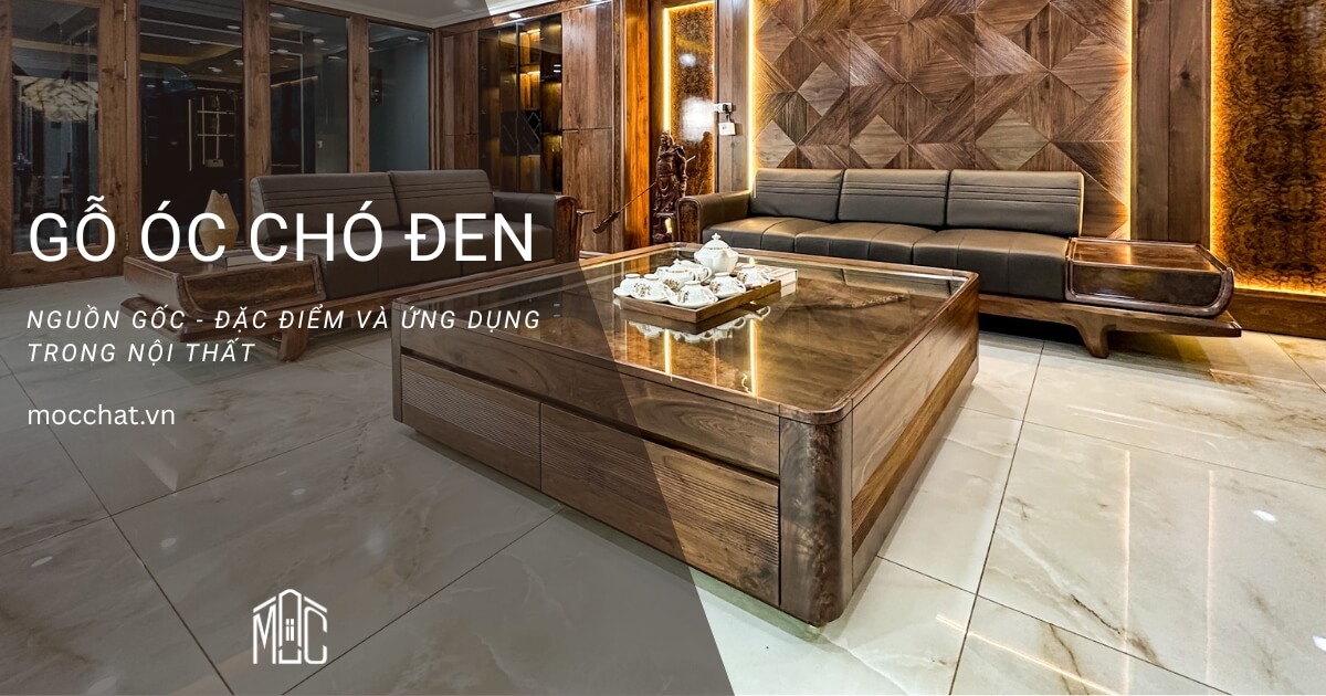 Gỗ óc chó đen