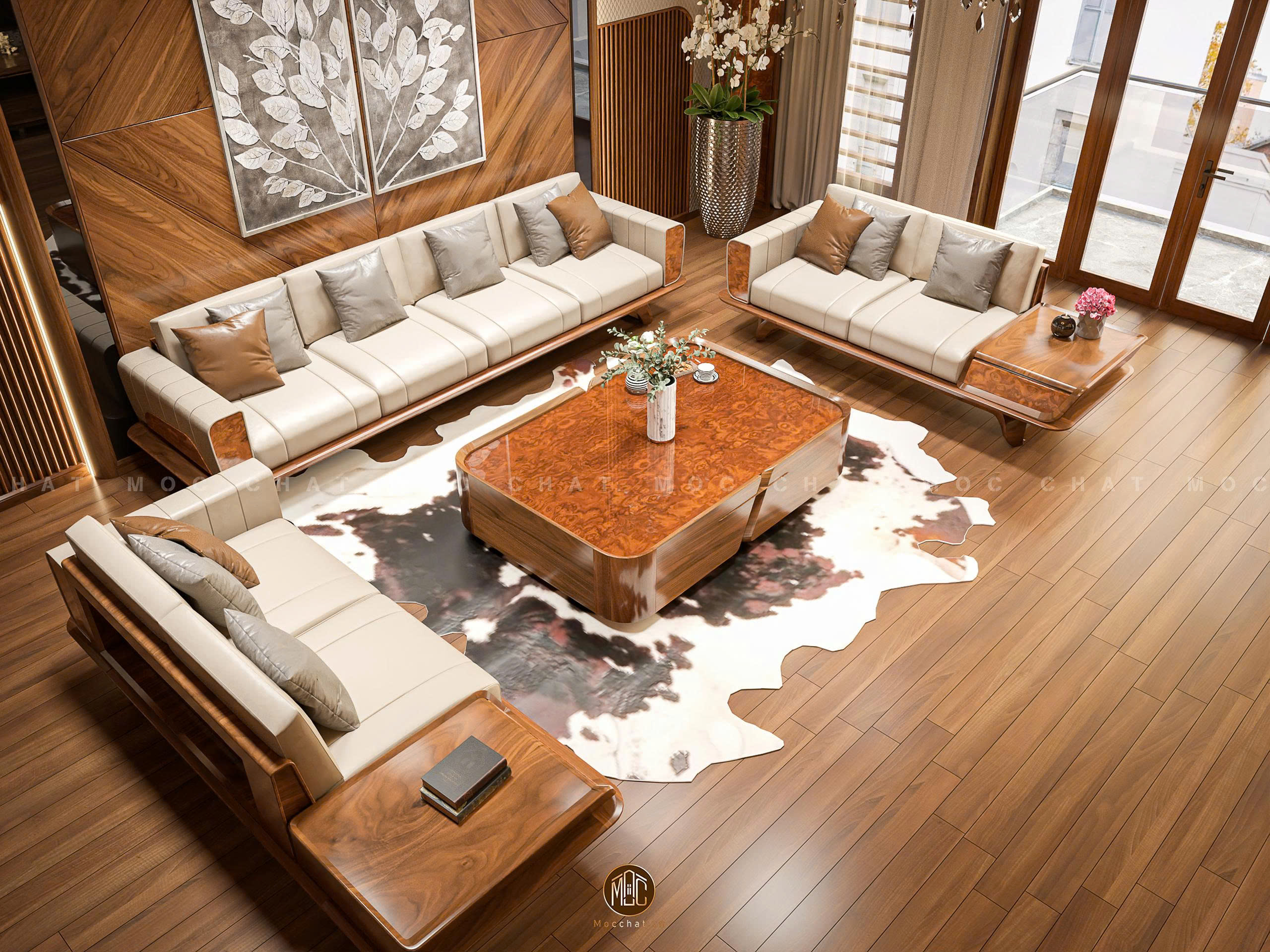 Thiết kế và Thi Công Nội Thất Sofa Óc Chó Thiết kế và Thi Công Nội Thất Sofa Óc Chó