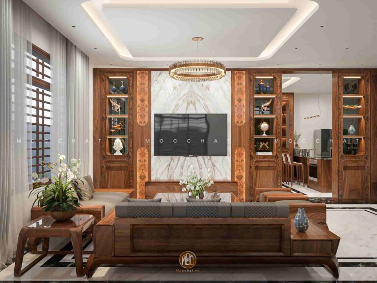 An Gia House Nghệ An - Thiết Kế Nội Thất Gỗ Óc Chó Đẳng Cấp