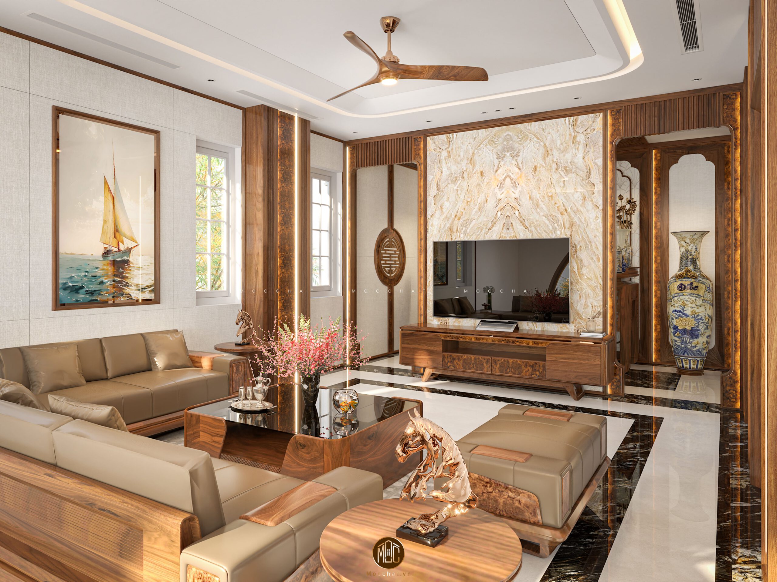 Nội thất biệt thự Gia Lâm