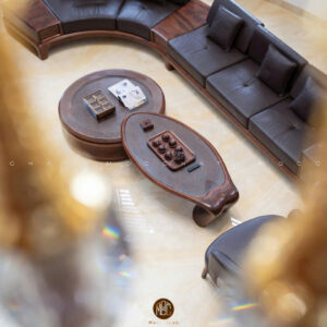Bàn Ghế Sofa Gỗ Óc Chó Mã SOC-30